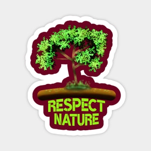 Respect Nature Magnet