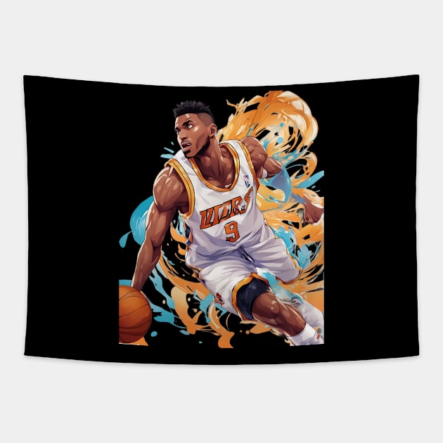 basketball association Tapestry by animegirlnft