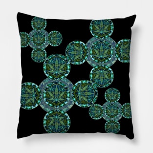420 Pot leaf cannabis design Pillow