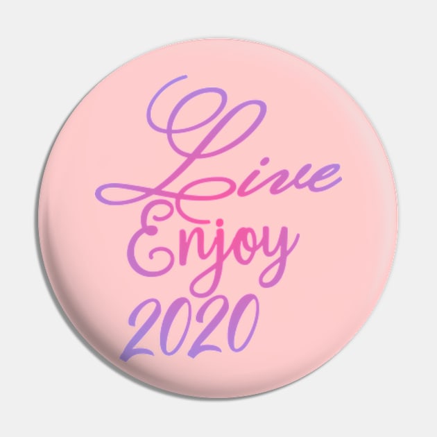 Live Enjoy Today Positive Pin by Shop Ovov