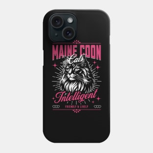 Maine Coon Cat Lover Phone Case