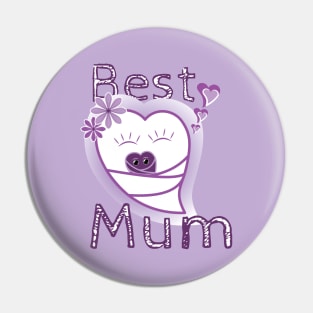 Best Mum (mom) Pin