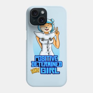 Megumi Positive Determined Bandigirl Phone Case