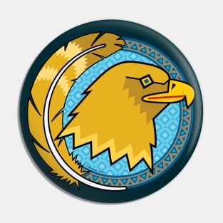 Glorious Gold Eagle Pin