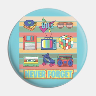 Never Forget Pin