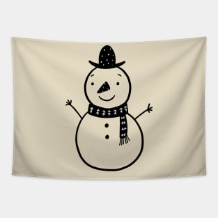 Snowman Tapestry