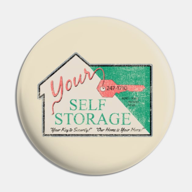 Your Self Storage from Silence of the Lambs and Hannibal Lecter, distressed Pin by MonkeyKing