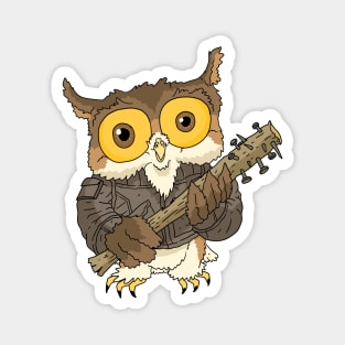 lil punk owl. Magnet