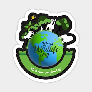 World Wildlife Day Magnet