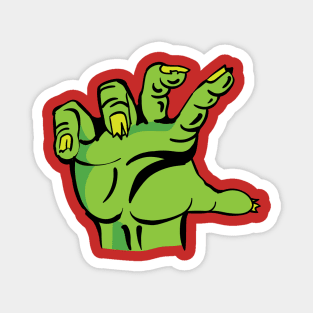 Halloween Zombie Hand Magnet