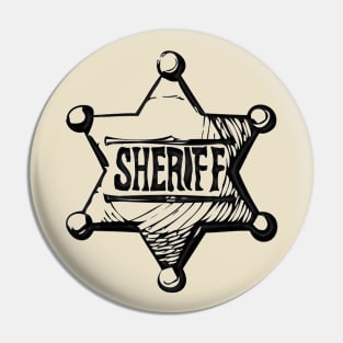 Western Era - Sheriff Badge 2 Pin