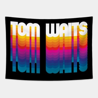 Retro Tom Proud Personalized Name Gift Retro Rainbow Style Tapestry