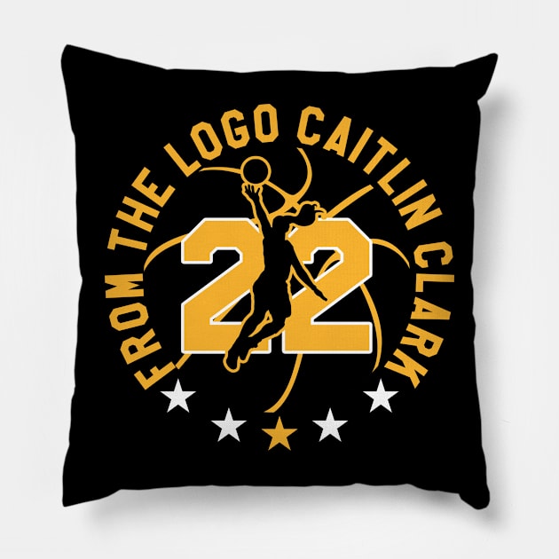 Caitlin Clark Pillow by Nolinomeg