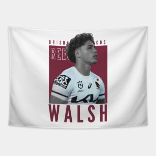 Reece Walsh Brisbane Broncos Tapestry