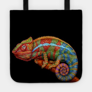 Panther Chameleon Tote