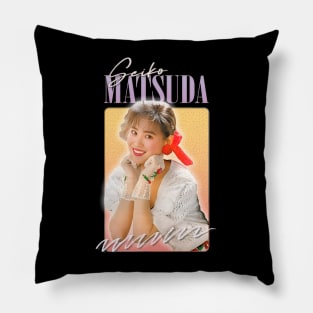 Seiko Matsuda / Retro 80s Fan Art Design Pillow