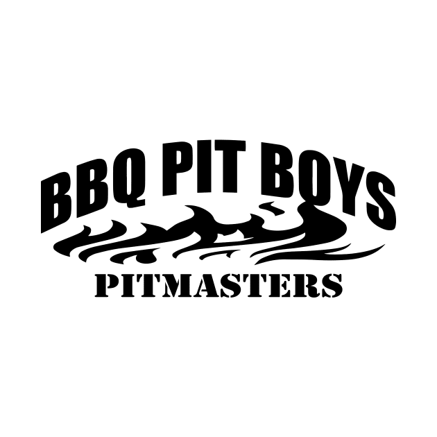 Bbq Pit Boys Pitmasters Official Logohellip Black Chef by Hoang Bich