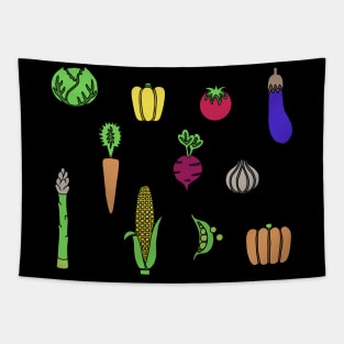 Veggies Tapestry