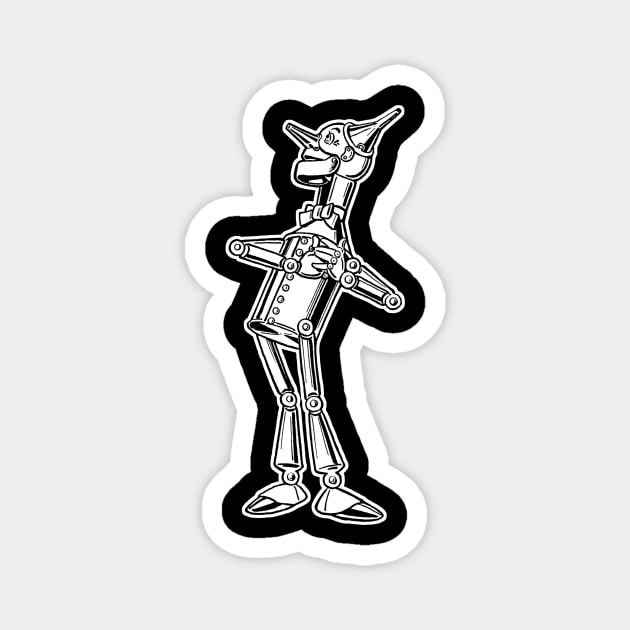 Tin Woodman Magnet by Oolong