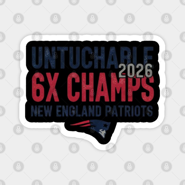 New-England-Patriots Magnet by dtr_art