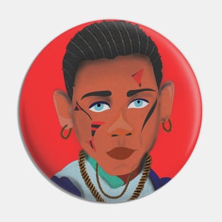 Tribal boy Pin