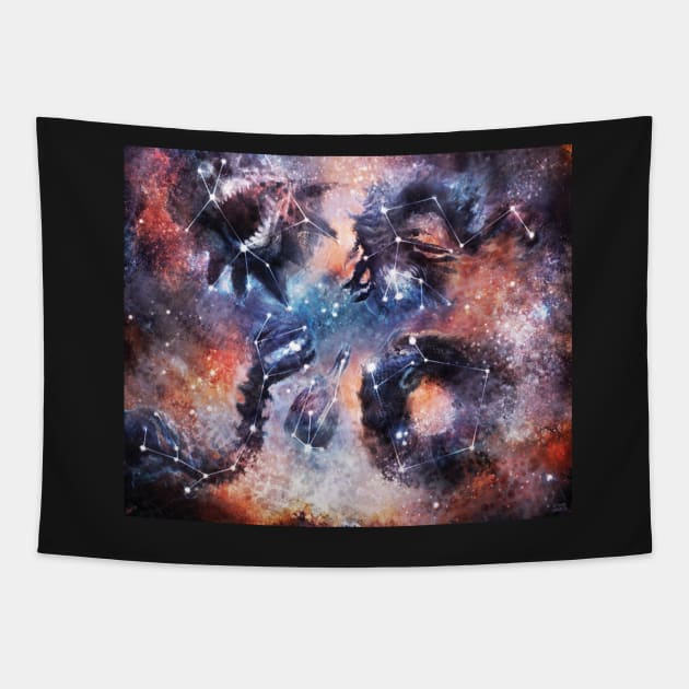 Stars of Hyades Tapestry by ethanharrisart