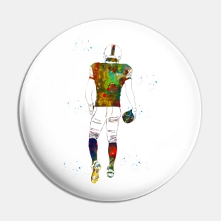 American Football Player Pin