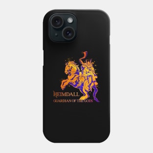 Viking guardian of the gods Heimdall Phone Case