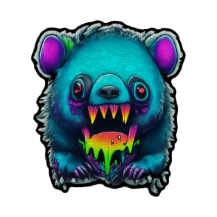 Wombie Zombats - Colorful And Playful Graphic T-Shirt