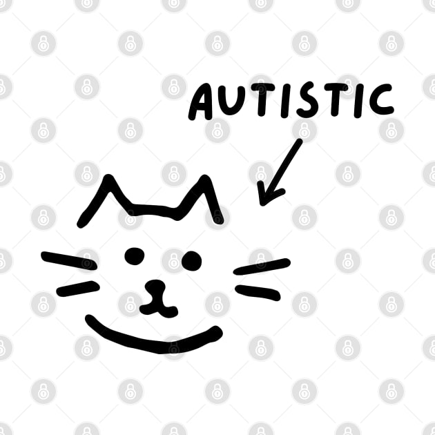 Autistic Cat (Light) by applebubble