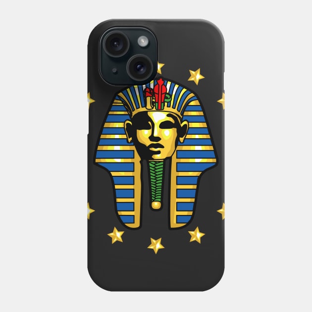 Pharaoh Colored Phone Case by weckywerks