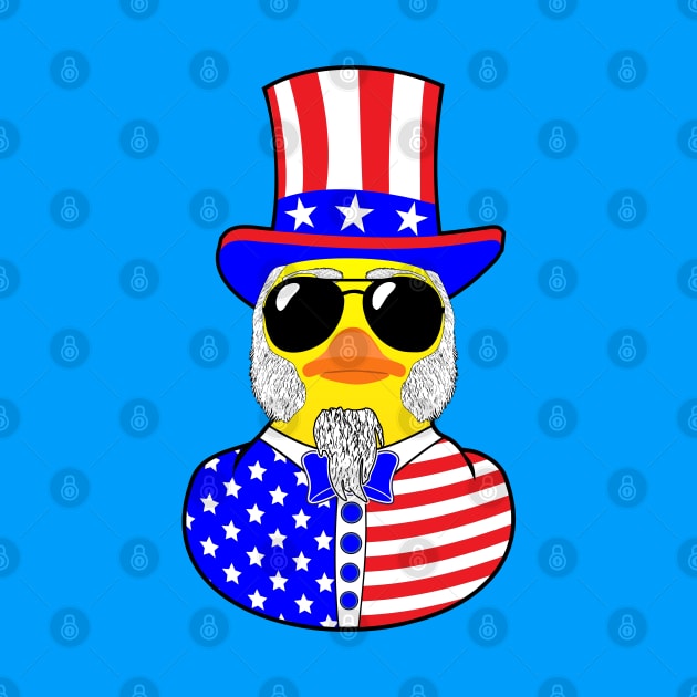 Cool Rubber duck uncle Sam by BigTime