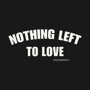 Counterparts Merch Nothing Left To Love T-Shirt