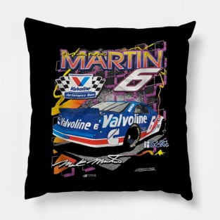 Mark Martin 6 Vintage Retro Pillow