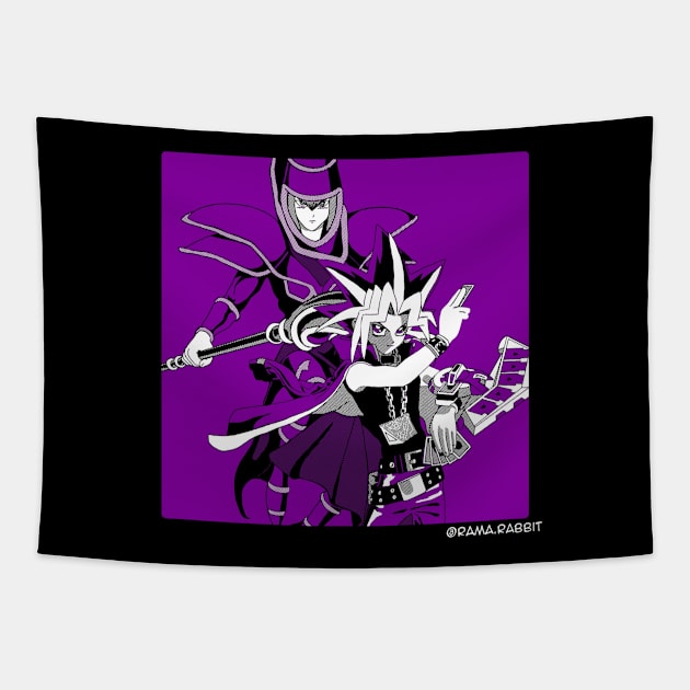 Dark Magician Tapestry by Rama.Rabbit