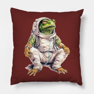 The Space Frog Pillow