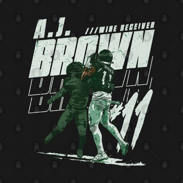 A.J. Brown Philadelphia Covered TD by Chunta_Design