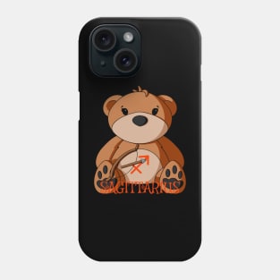 Sagittarius Teddy Bear Phone Case