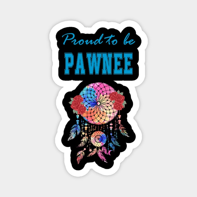 Native American Pawnee  Dreamcatcher 47 Magnet by Morris Felders Jr