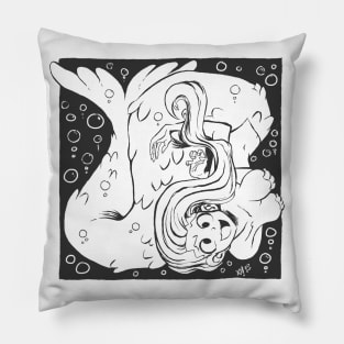 square mermaid Pillow