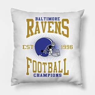 Baltimore Ravens Football Champions Pillow