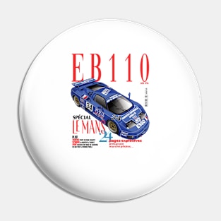 Bugatti EB110 Le Mans Pin