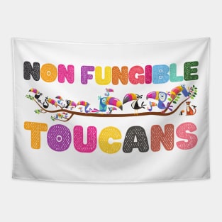 Non Fungible Toucans (NFT) Tapestry