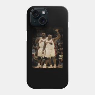 Shaquille O'Neal and Lebron James  #2 Phone Case