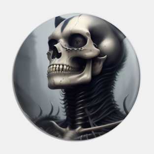 Proud skull girl Pin