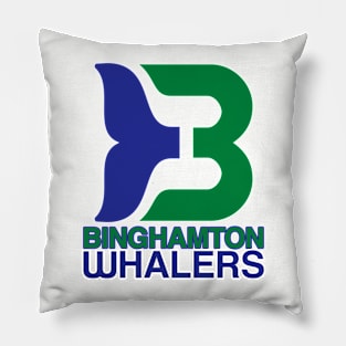 Binghamton Whalers Hockey Pillow