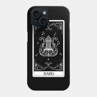 Bard Tarot Card D&D Nat 20 Dungeons & Dragons Phone Case