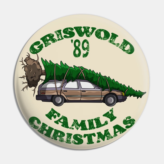 Griswold Christmas Pin by Brainfrz