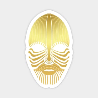 Mask Of Gold Magnet