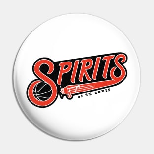 Defunct Spirits of St. Louis ABA Basketball Pin